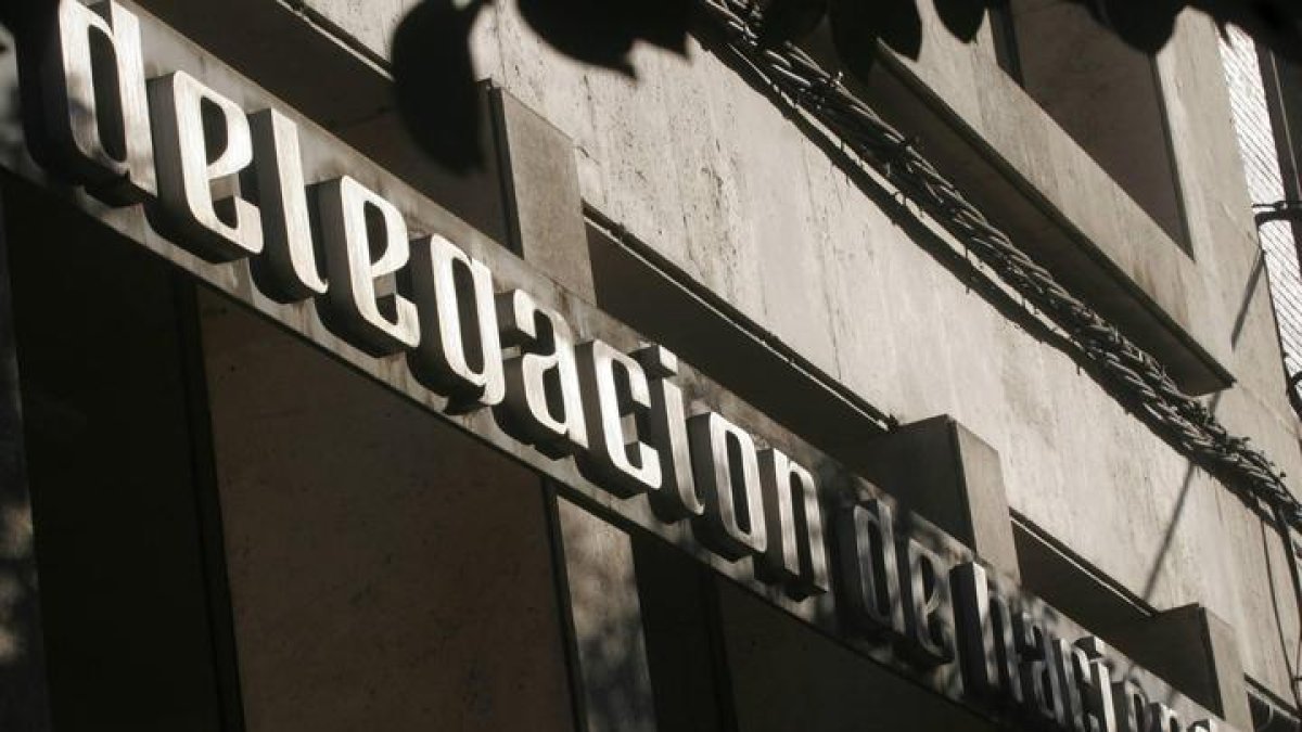 Imagen de la sede de la Delegación de Hacienda