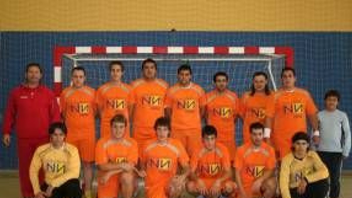 Formación del BM Mansilla que milita en la categoría Senior Provincial