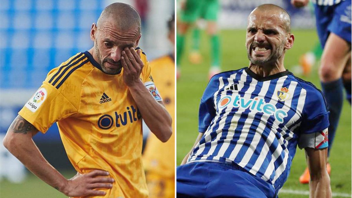 Yuri encarnaba en el partido del descenso en Huesca la sensación de impotencia que representaba a todo el deportivismo. Algo más de medio año después las sensaciones son muy diferentes.