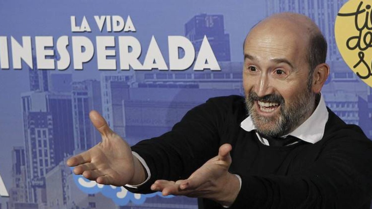 El actor Javier Cámara promociona la cecina de León