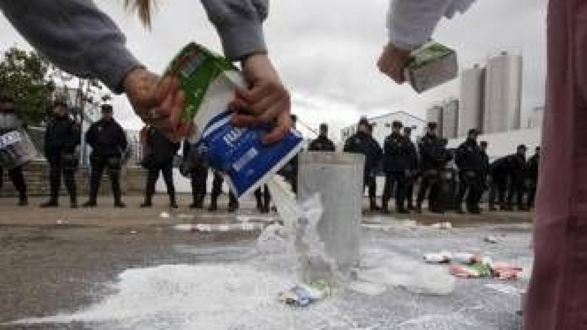 Las protestas por la bajada de los precios fueron continuas durante la pasada primavera