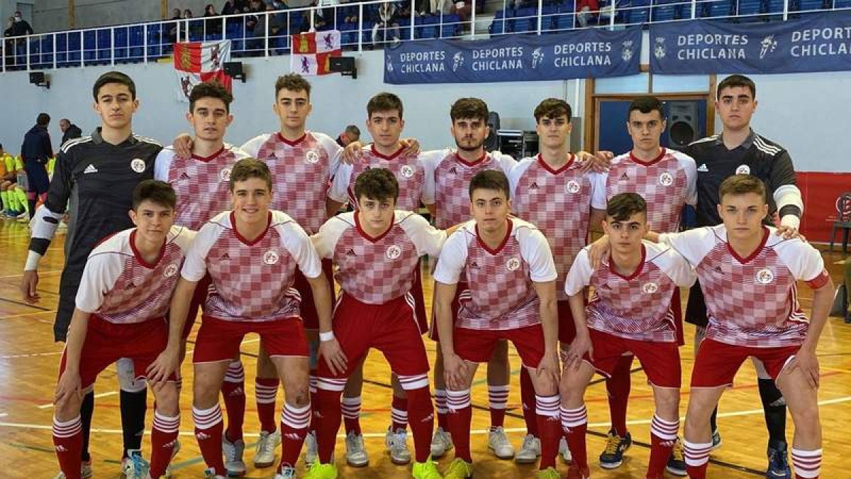Formación de la selección de Castilla y León sub 19. RFCYLF