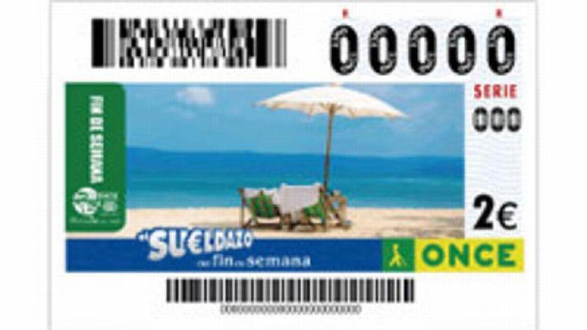 Sorteo del Sueldazo de la ONCE.
