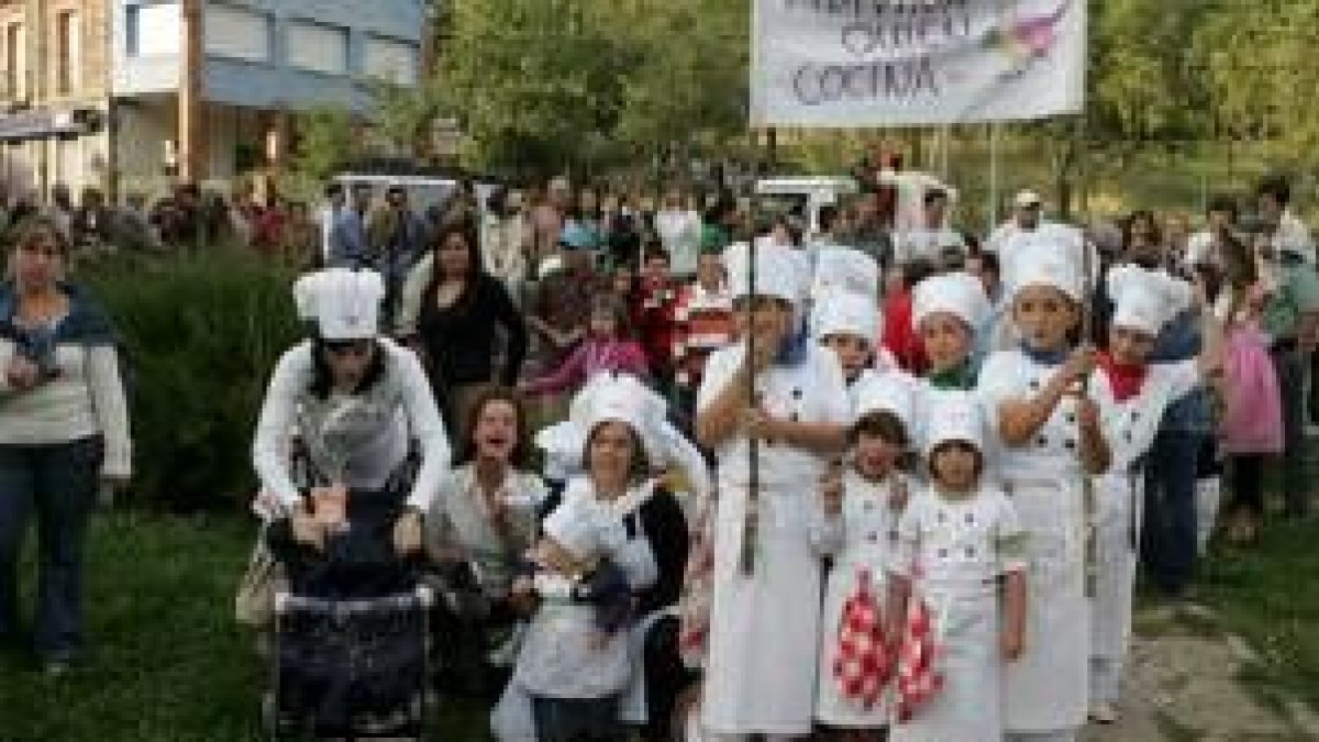 Los habitantes de Sabero disfrutaron de las primeras horas de la fiesta con especial interés