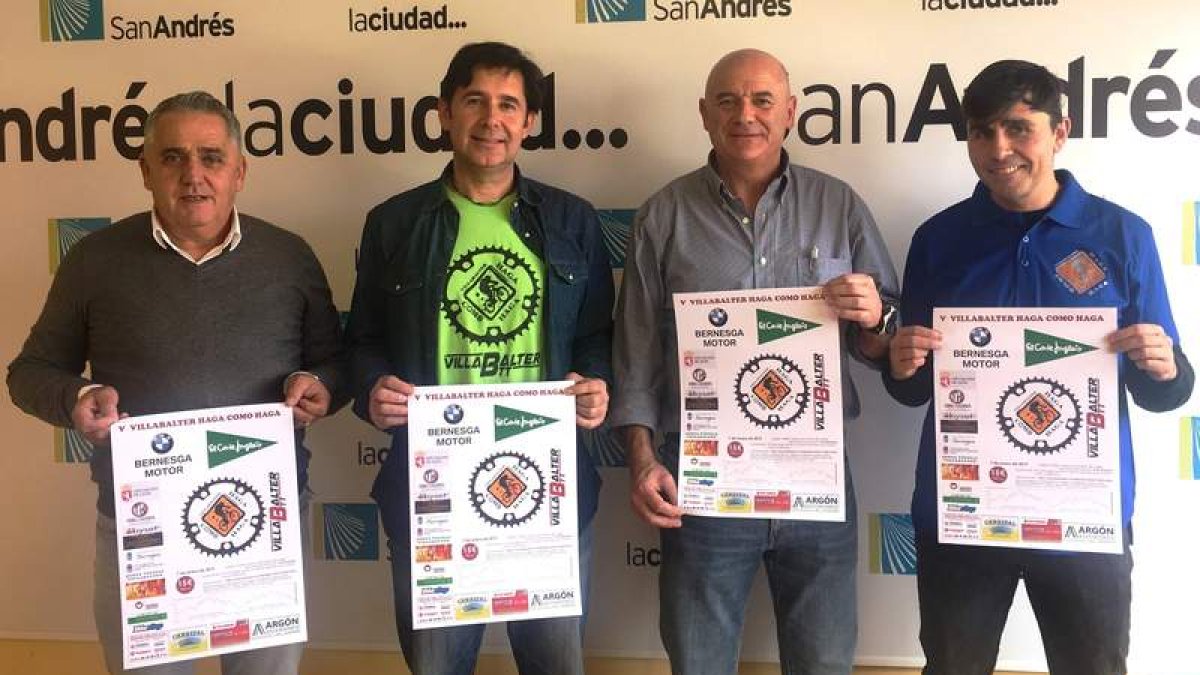 Momento de la presentación de esta iniciativa deportiva. DL
