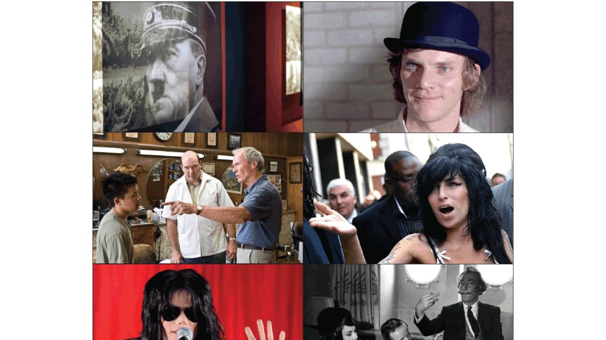 Adolf Hitler, Amy Winehouse, Michael Jackson, Salvador Dali o los personajes que interpretaron Clint Eastwood y Malcolm McDowell en las películas 