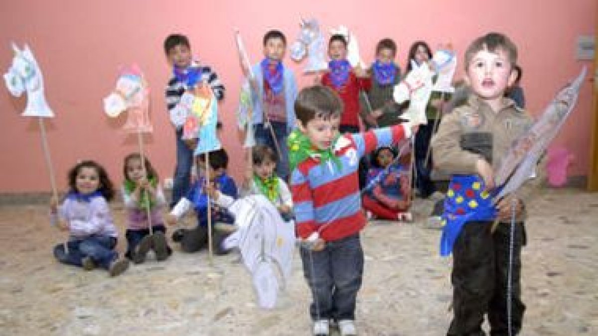 En León se vivió un gran momento, gracias a la presencia de unos vaqueros de película
