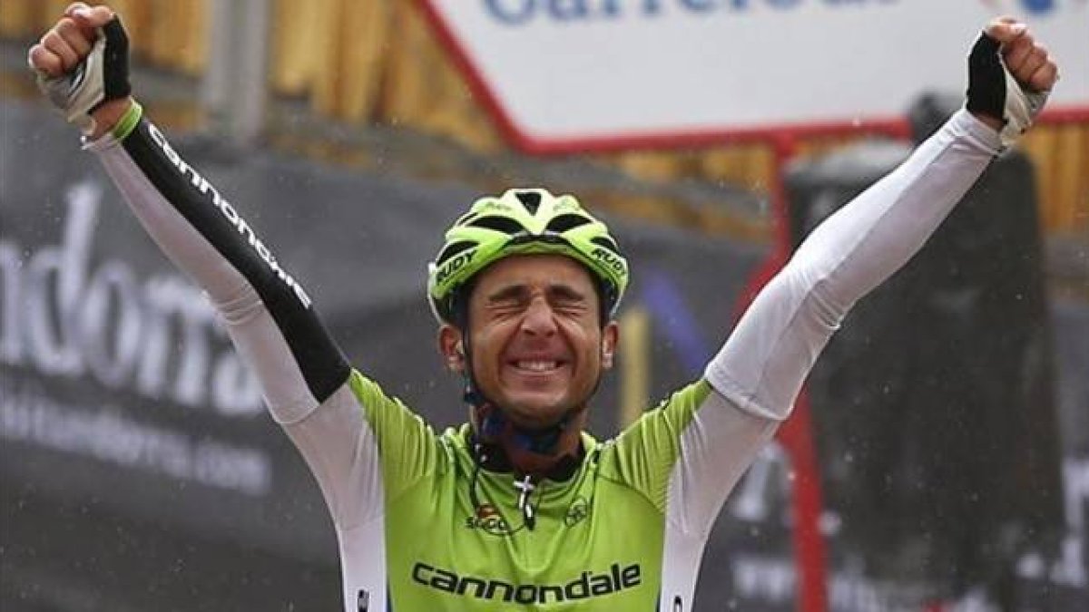 Ratto, vencedor en la Collada de la Gallina, en Andorra.