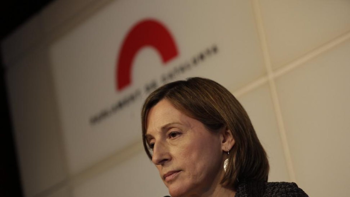 Carme Forcadell, presidenta del Parlament.