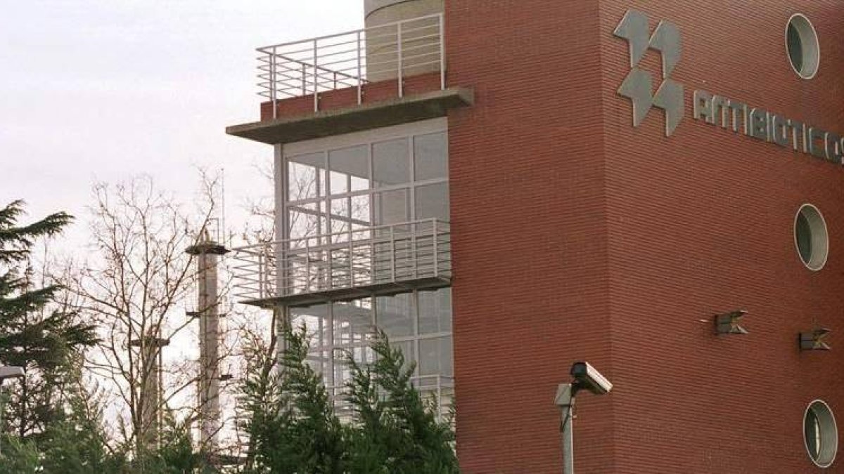 Sede de Antibióticos en la capital leonesa, en una foto de archivo.