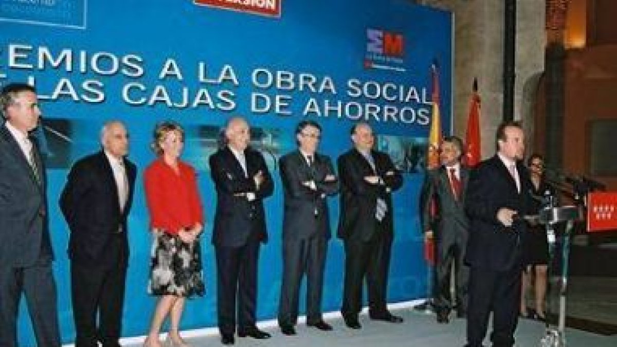 Un momento del acto de entrega de los premios en Madrid