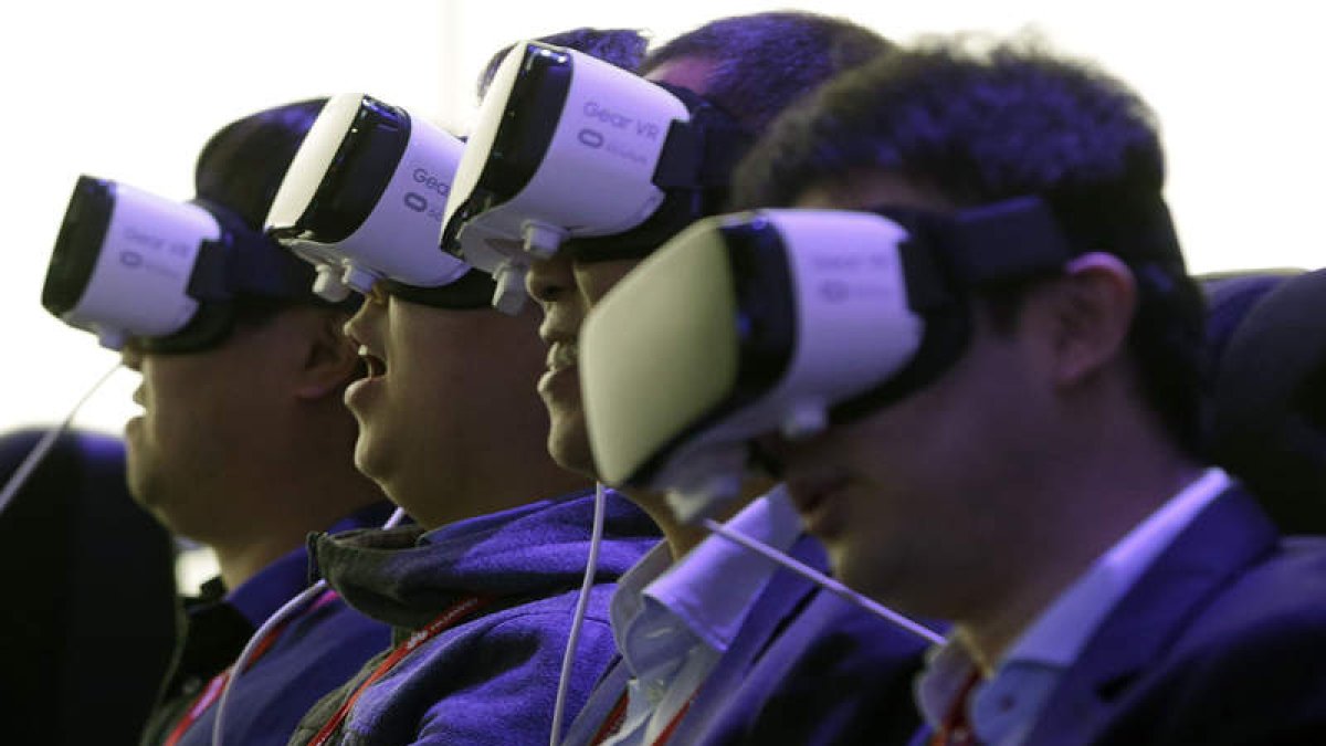 El congreso de móviles de Barcelona muestra las novedades en realidad virtual. alberto estévez