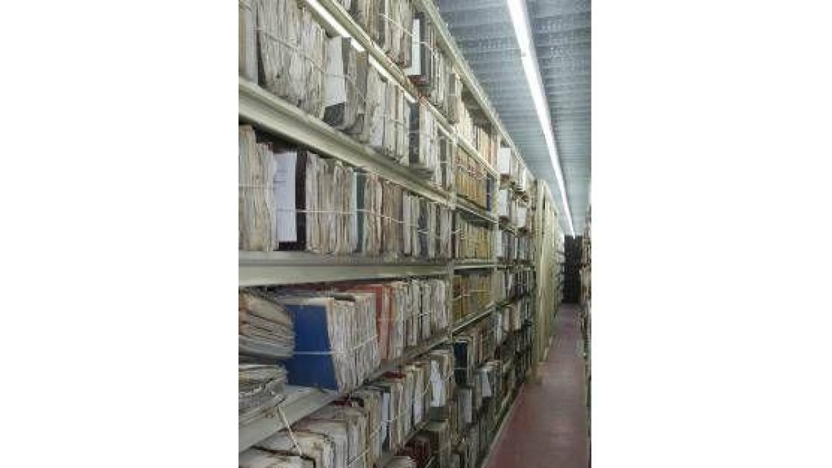 Imagen de una de las estancias del Archivo Histórico Provincial
