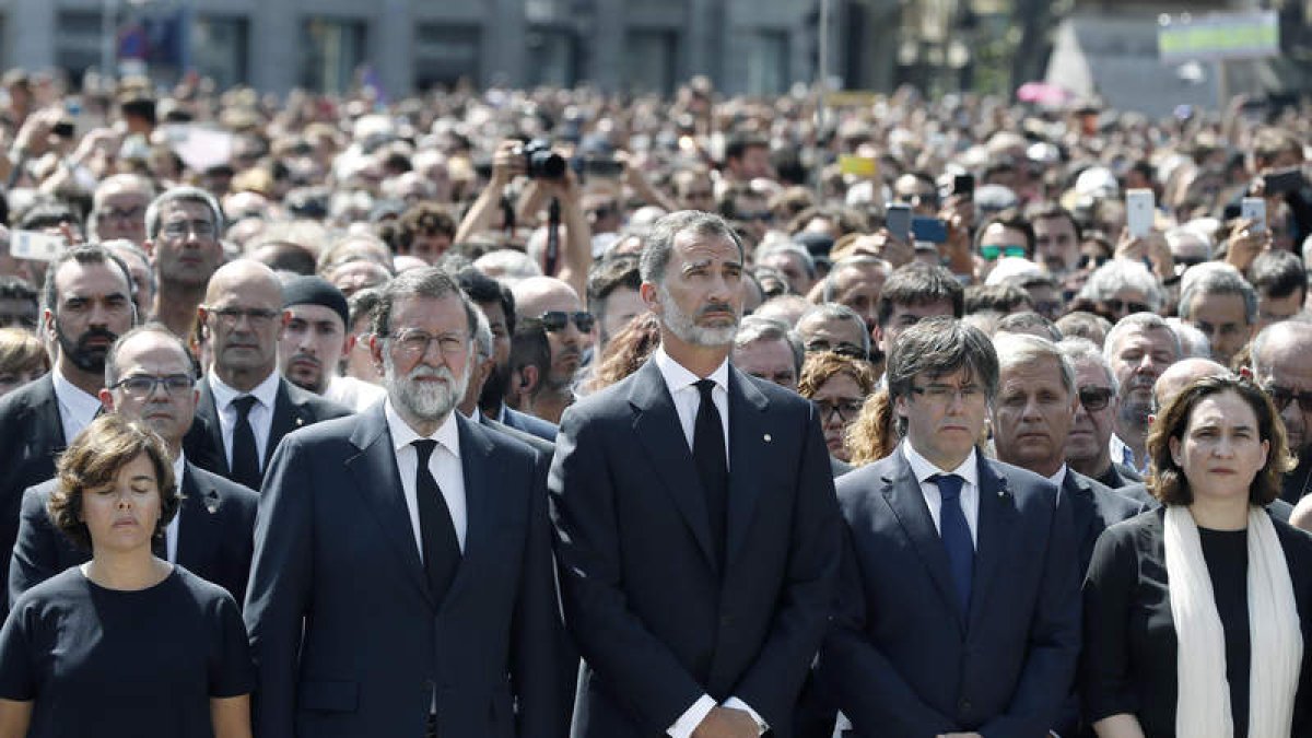 La última visita del rey a Cataluña fue en agosto. ANDREU DALMAU