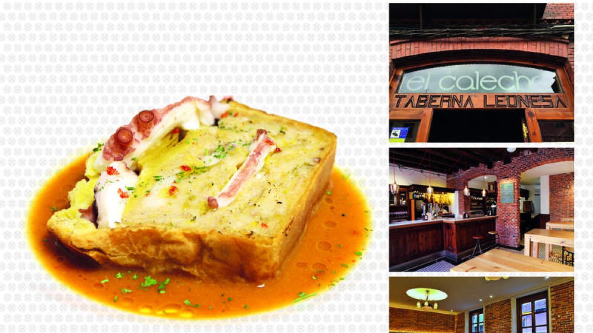 El Restaurante El Calecho se encuentra situado en la plaza San Martín 9, en pleno corazón del Barrio Húmedo. El teléfono para reservar es 987 25 42 87.
