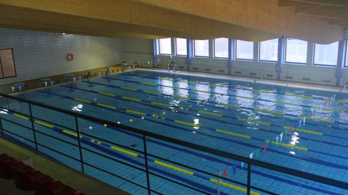Las piscinas del campus universitario, en una foto de archivo.