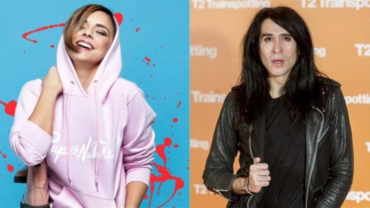 Los artistas polifacéticos Chenoa y Mario Vaquerizo.