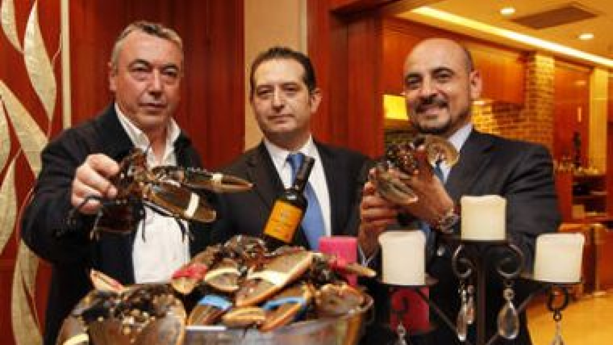 Presentación de las jornadas de marisco.