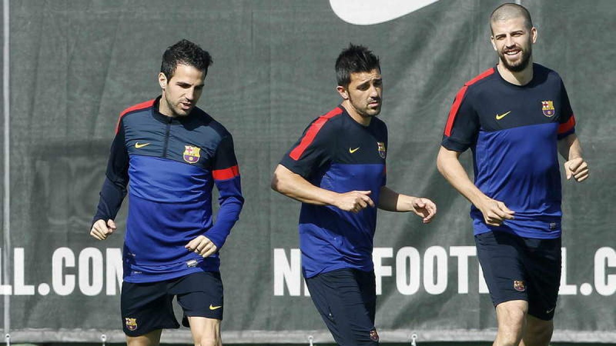 El Barcelona volvió ayer a los entrenamientos tras la eliminación en la Champions.
