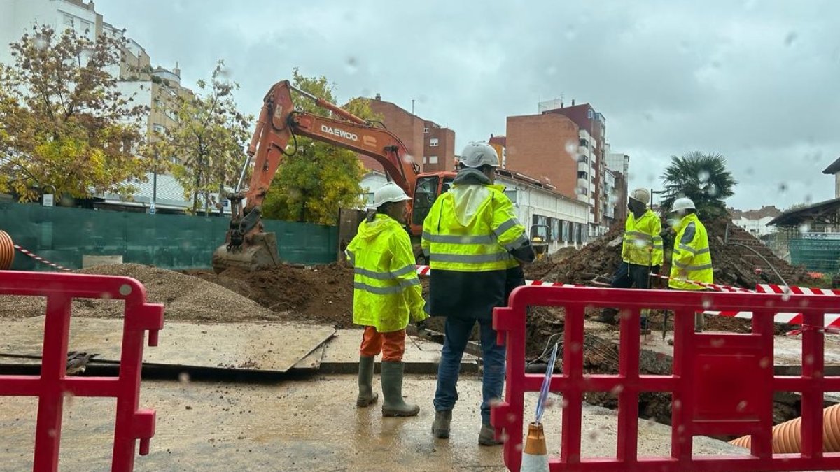 Obras en Padre Isla. DL
