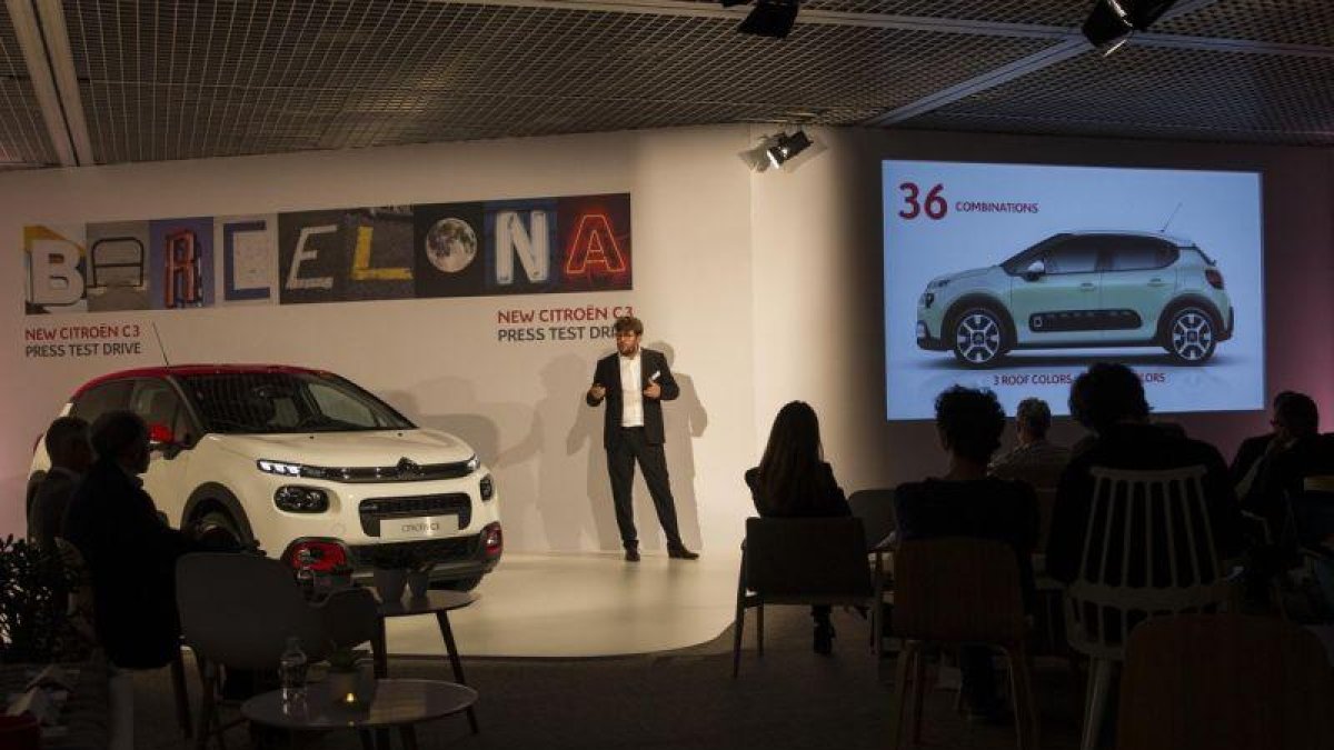 Presentación del Citroën C3.
