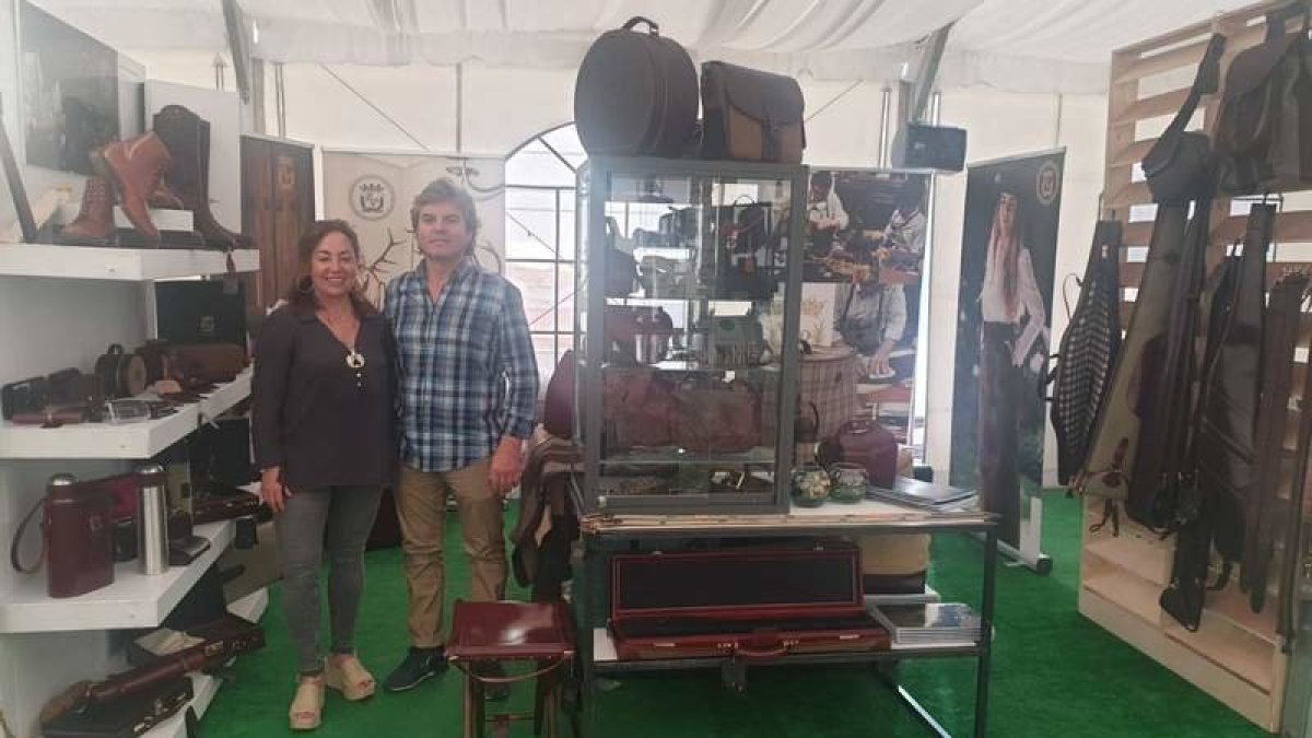 El estand de Rey Pavón fue de los más visitados. DL