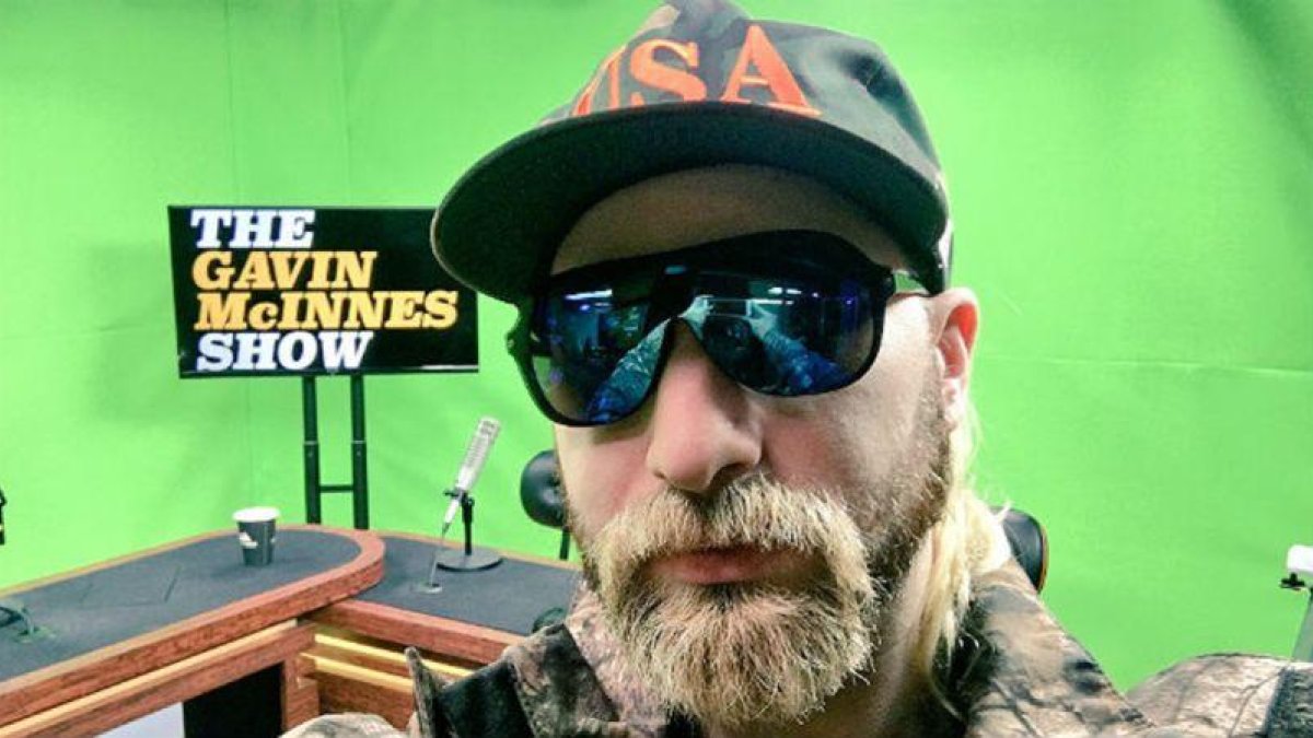 Foto colgada en la cuenta de Twitter de Baked Alaska, que supuestamente es él.