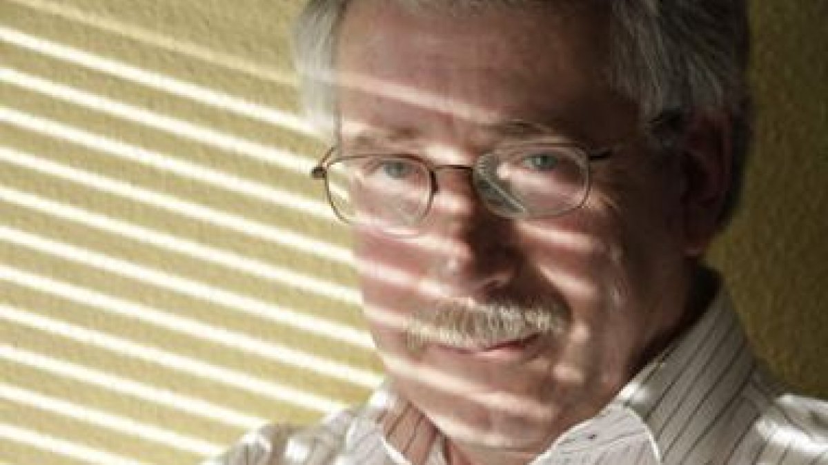 El secretario general de Comisiones Obreras en un momento de la entrevista.