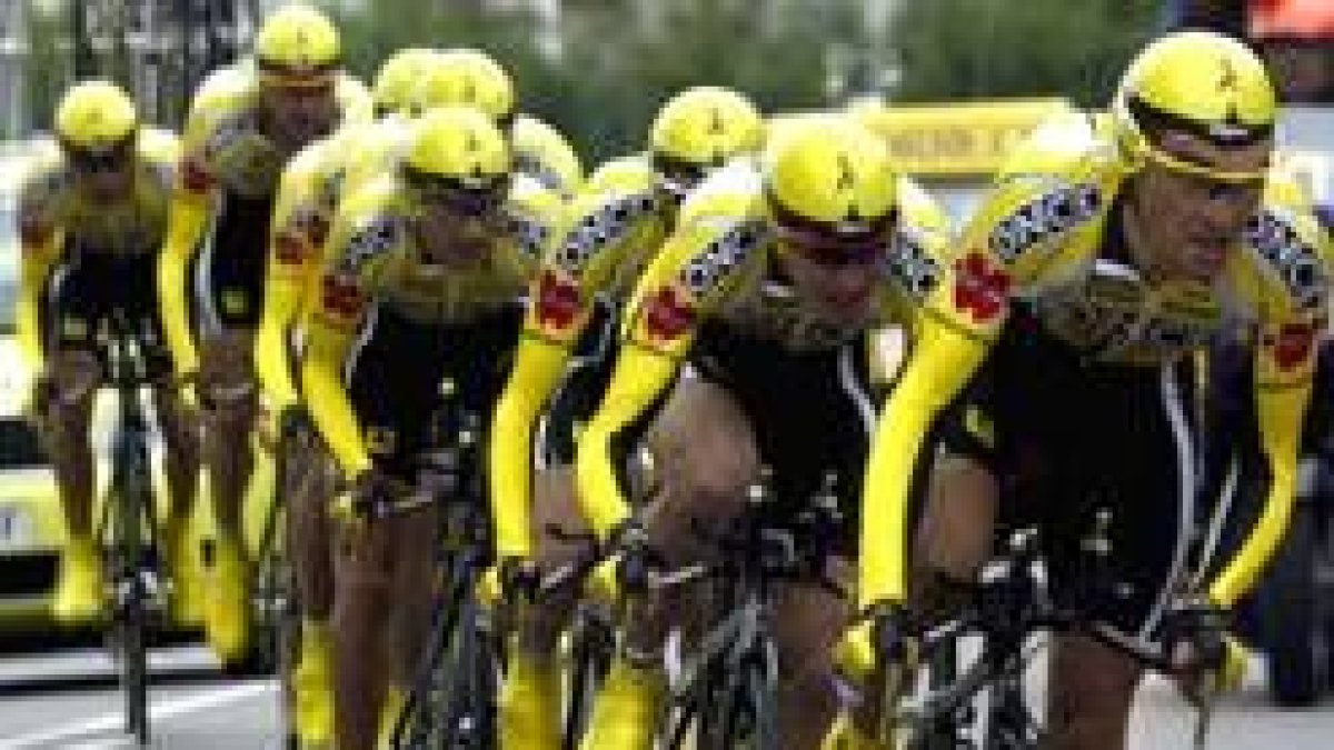 Un momento de la cronometrada de ayer