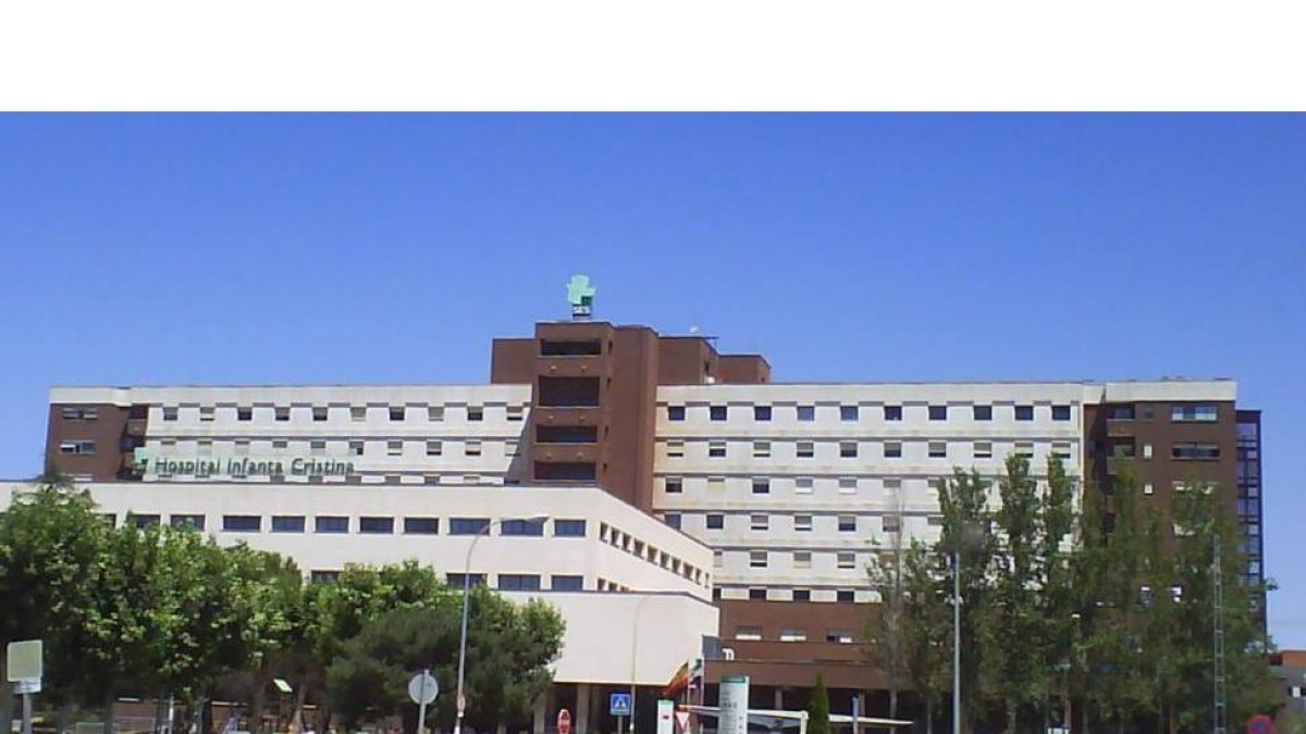 El Hospital Infanta Cristina de Badajoz.