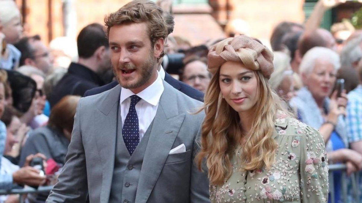 Beatrice Borromeo y Pierre Casiraghi, el pasado 8 de julio.