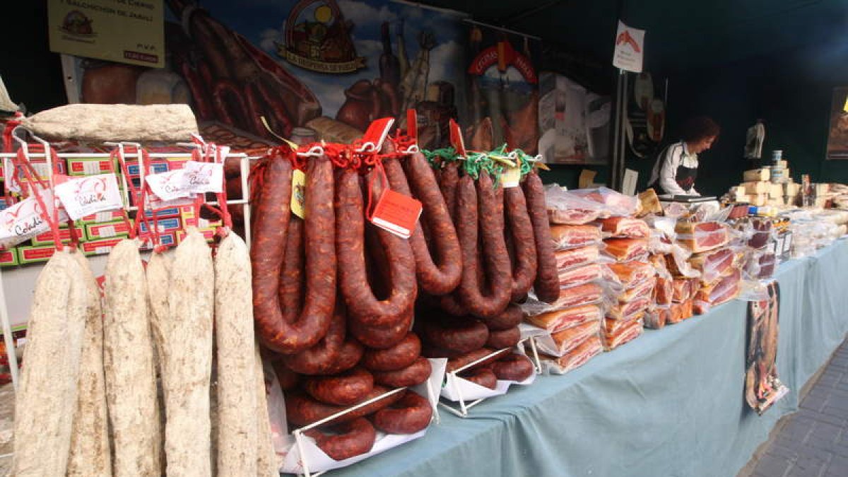 Imagen de archivo de la Feria Agroalimentaria de La Bañeza.