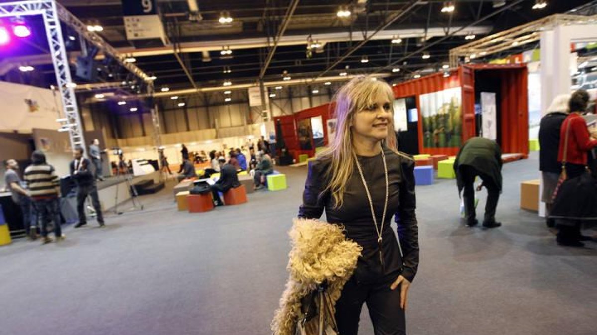 La diseñadora leonesa María Lafuente.