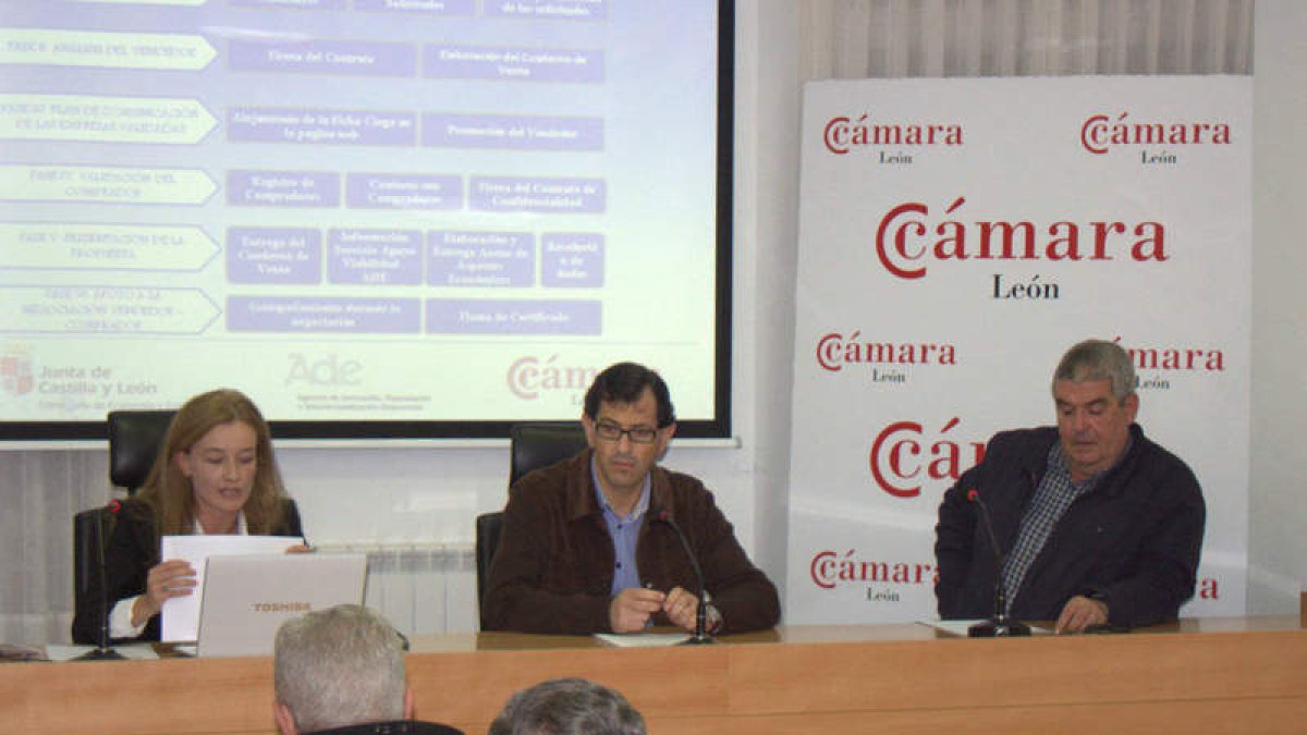 Un momento de la jornada dirigida a empresarios.