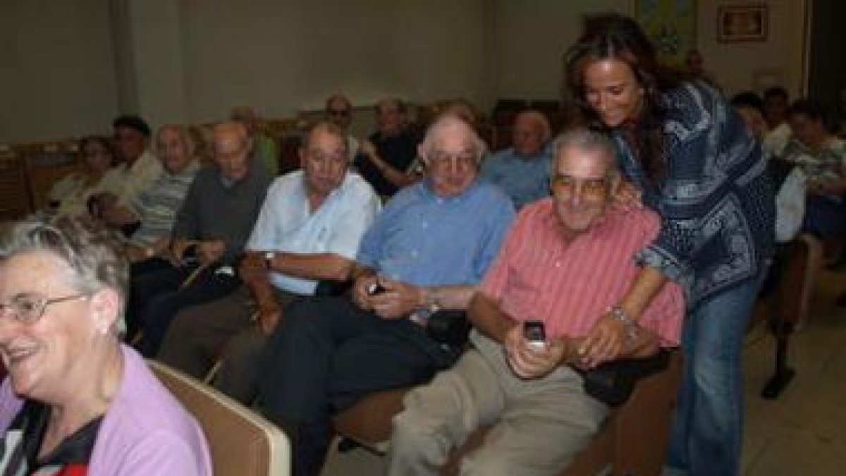Catalina Díaz, en el transcurso de la inauguración del curso.