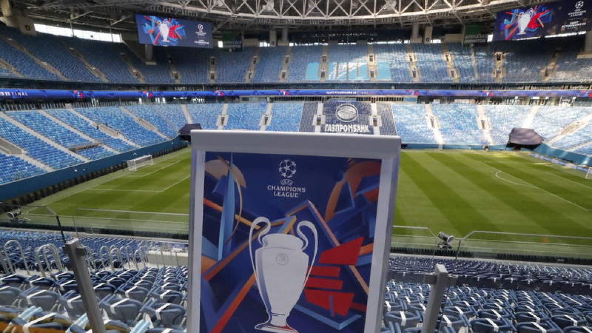 San Petersburgo no acogerá la final de la Liga de Campeones, que se traslada a París. A. M.