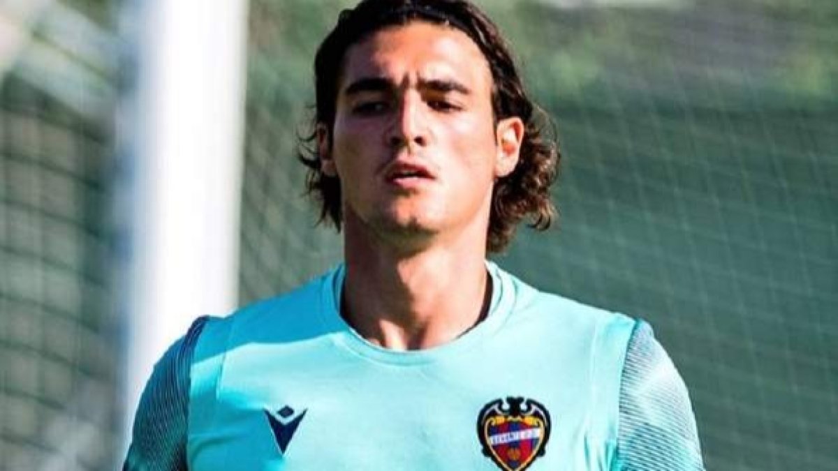 Pedraza ha formado parte de la disciplina del Atlético Levante desde que empezó la temporada. TWITTER
