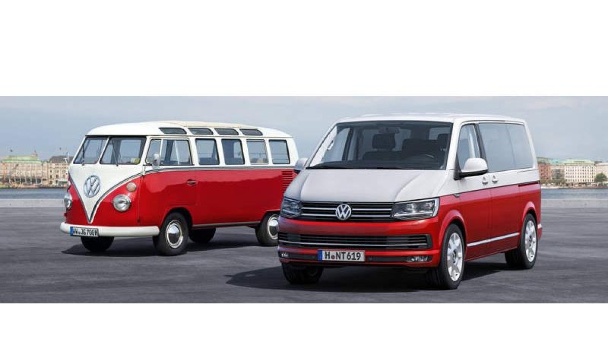 Con la sexta generación T6, Volkswagen revitaliza el ADN del icónico ‘Bulli’.