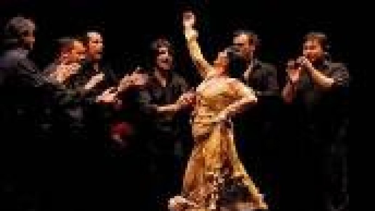 La prestigiosa bailaora flamenca Eva Yerbabuena, durante una de sus actuaciones