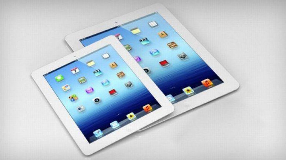 Imagen conceptual del iPad Mini.