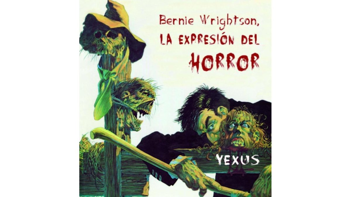 Portada del libro que inaugura la colección, dedicado a Bernie Wrightson . DL