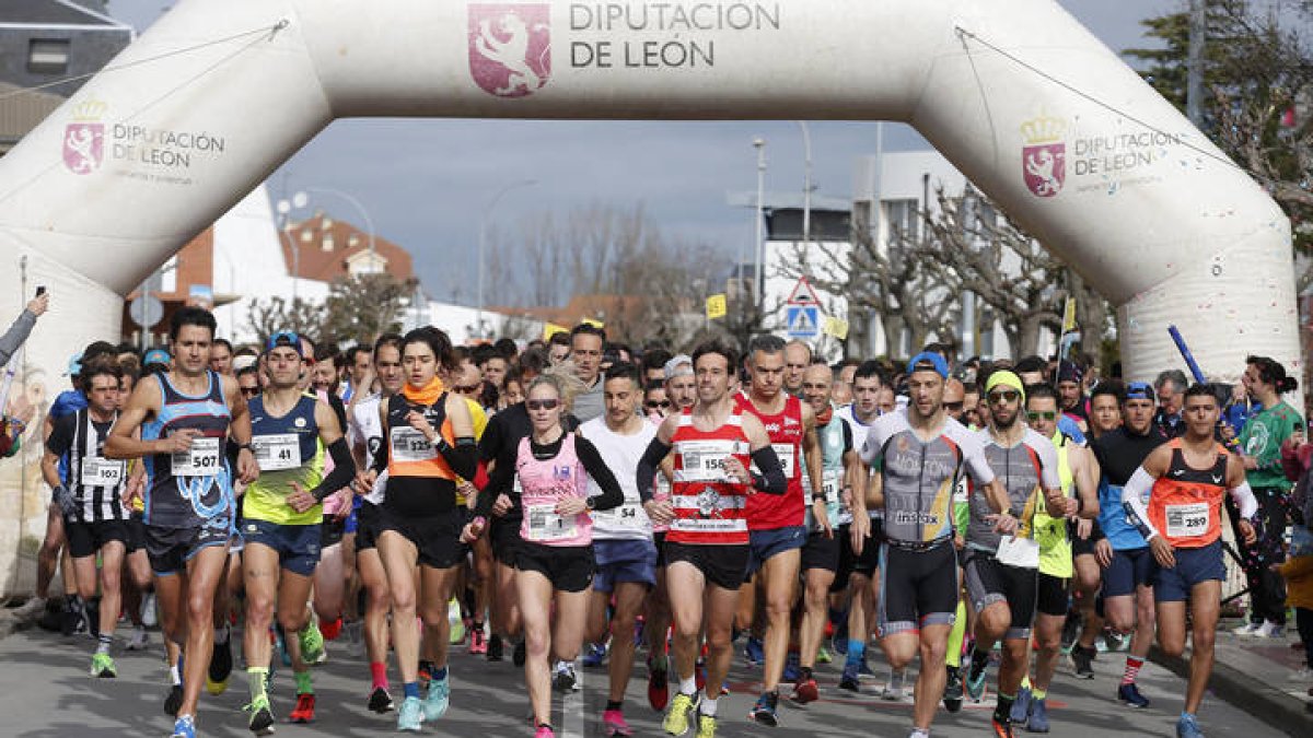 Copa Diputación de Atletismo en La Virgen del Camino. F. Otero Perandones.