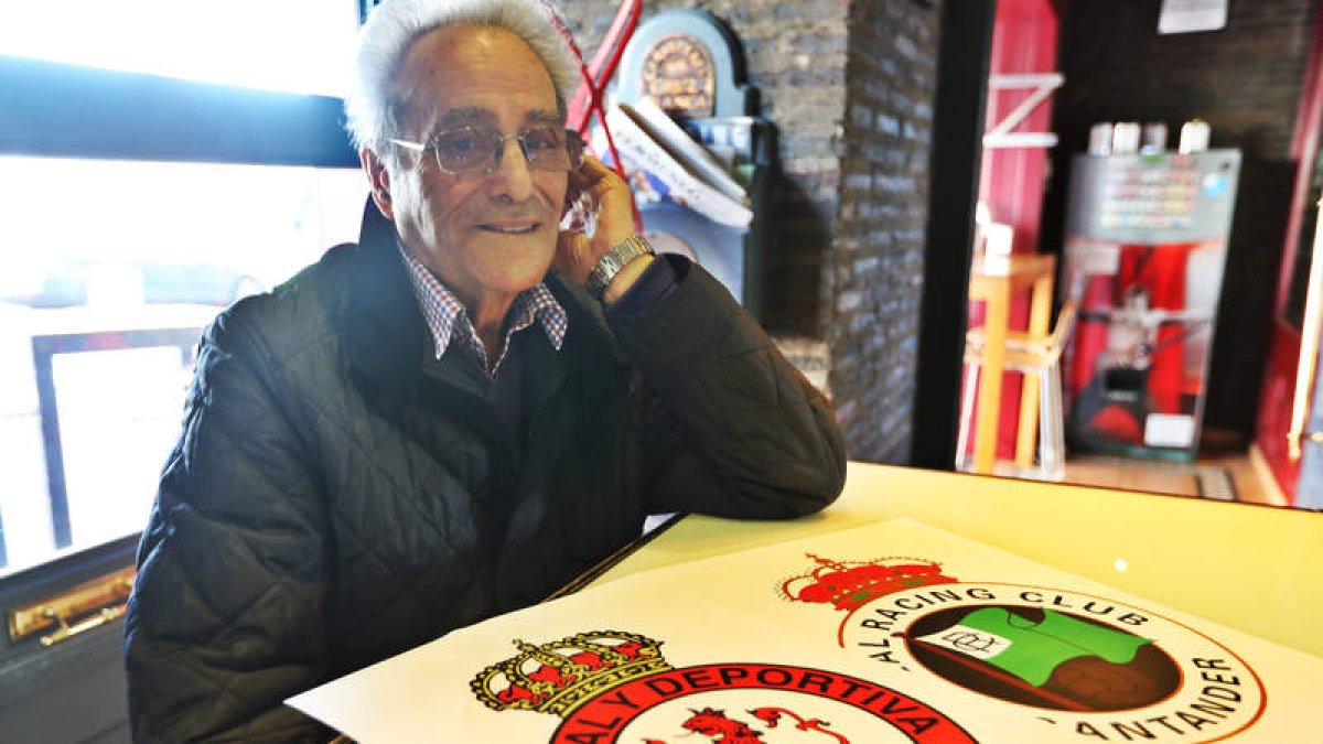 Lamberto Enrique Martín, socio número 1 de la Cultural. RAMIRO