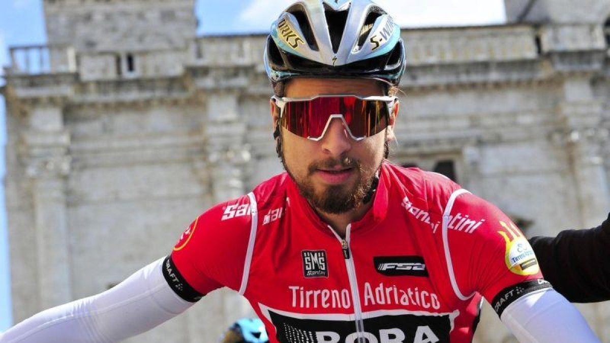 Peter Sagan, durante la Tirreno-Adriático.