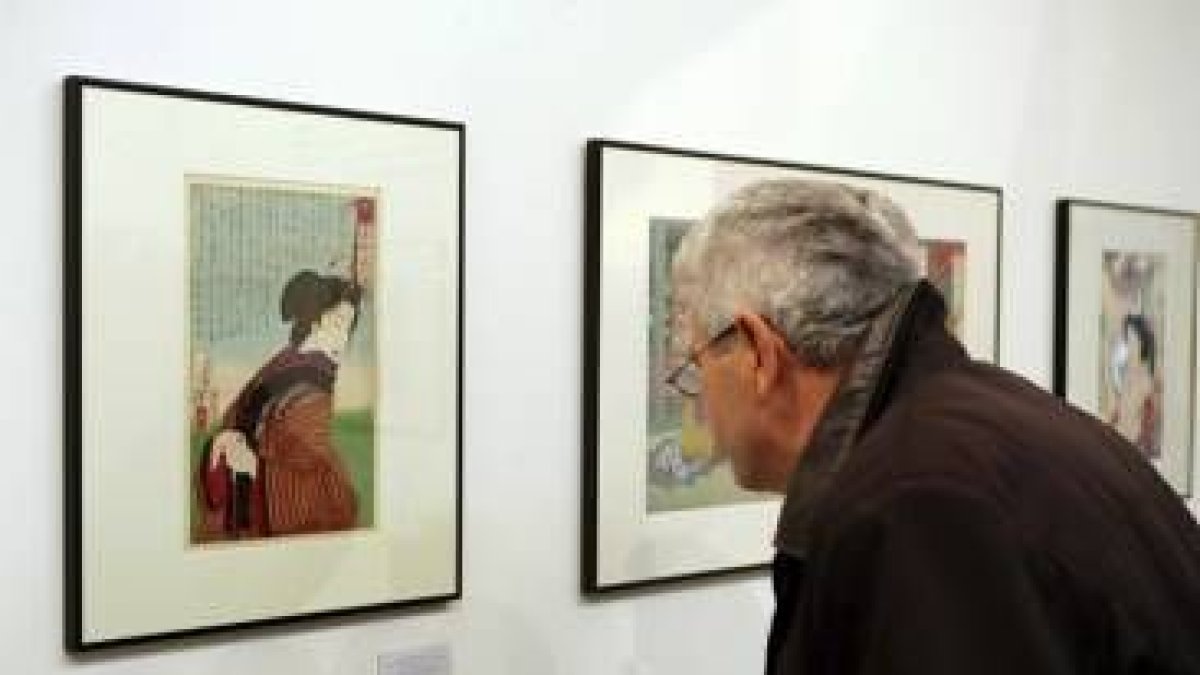 Imagen de una de las obras que componen la muestra que puede verse en Salamanca
