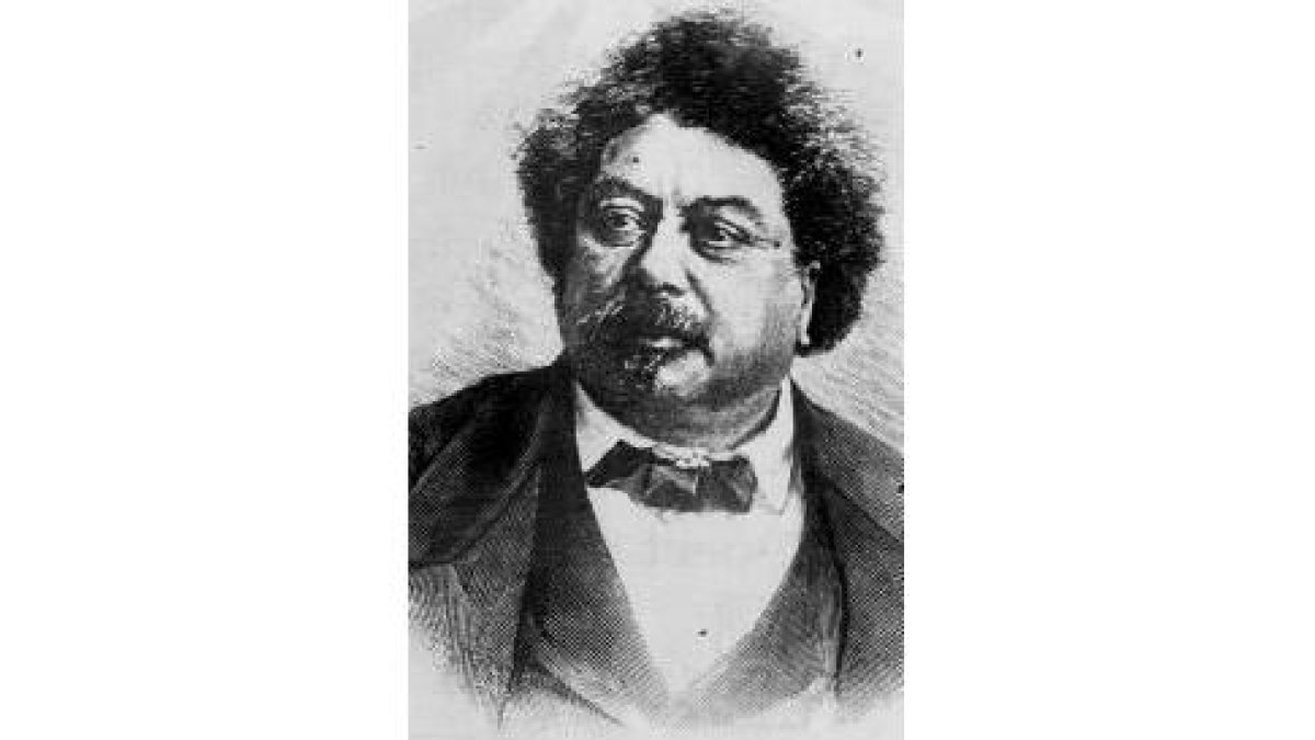 Retrato de Alejandro Dumas padre