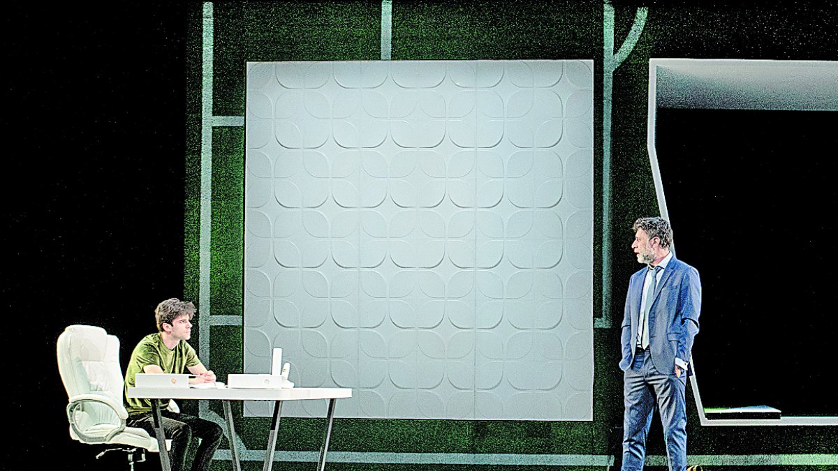 Un momento de la representación teatral que se verá en Ponferrada. DL