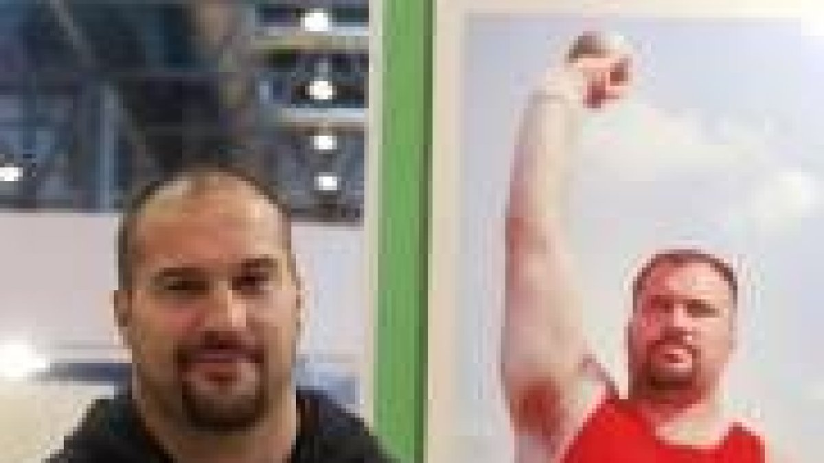 El lanzador leonés acudió a Huelva dentro de su ronda de competiciones para lograr su forma óptima