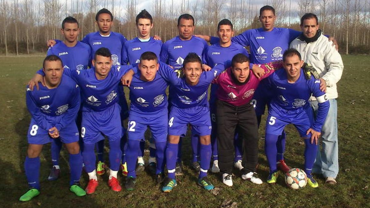 Equipo del Quintanilla de Sollamas que disputa la 2.ª División de la Liga de la Amistad.