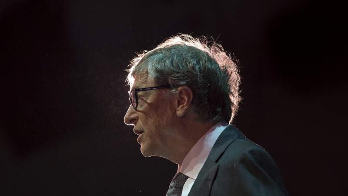 El presidente de Microsoft, Bill Gates. FACUNDO AGUIRREZABALAGA